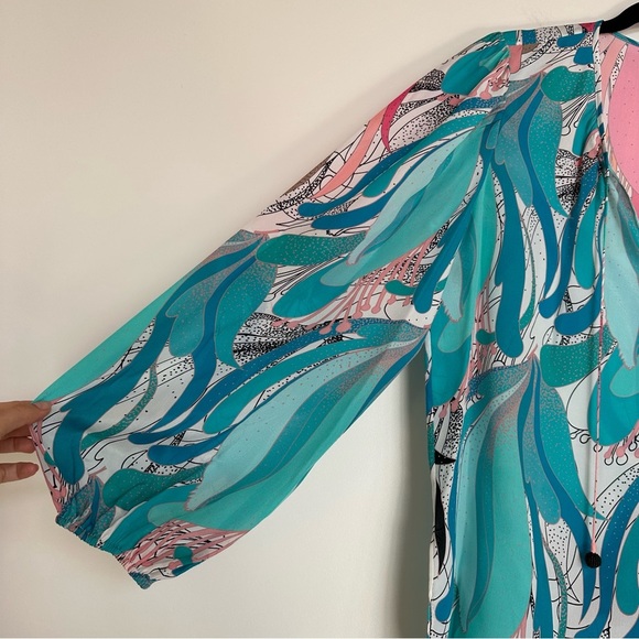 Kobi Halperin Anya 100% Silk Blouse Size Medium - Picture 5 of 13